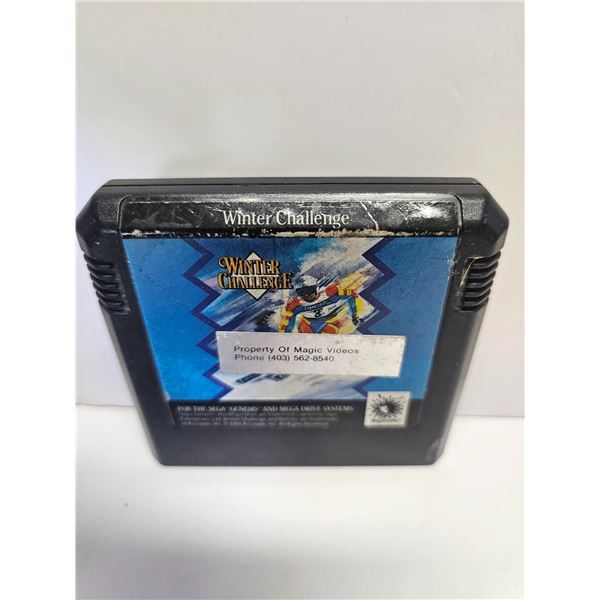 SEGA GENESIS WINTER CHALLENGE GAME