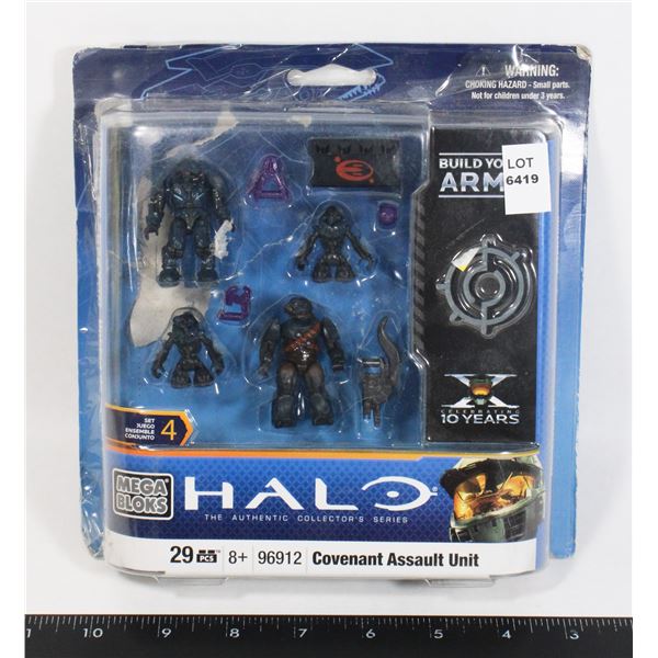 HALO MEGA BLOKS COVENANT ASSAULT UNIT BUILDING SET