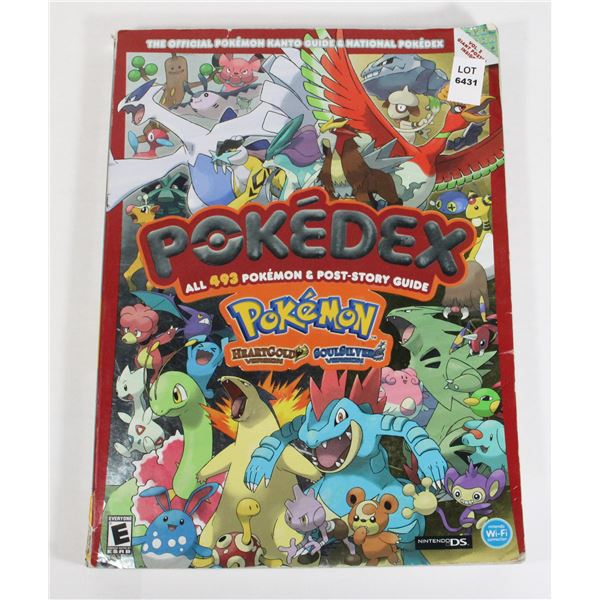POKEMON HEART GOLD SOUL SILVER POKEDEX