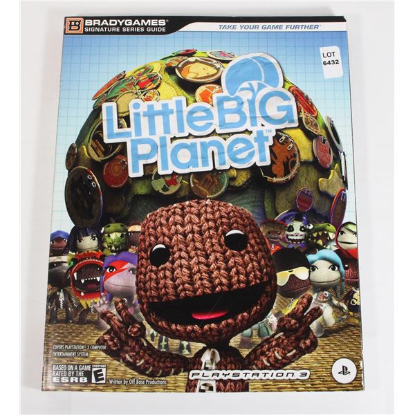 BRADYGAMES SIGNATURES ERIES GUIDE LITTLE BIG PLANE