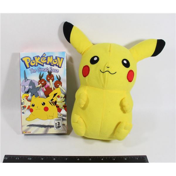 POKEMON THE GREAT RACE VHS. NEW, SEALED