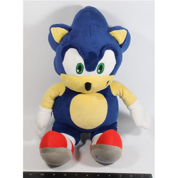 SONIC THE HEDGEHOG LARGE STUFFED ANIMAL