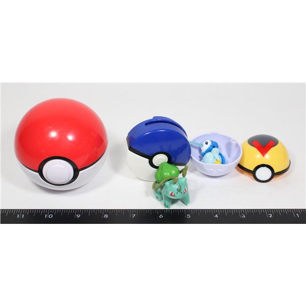 BUNDLE OF COLLECTIBLE POKEMON FIGURES