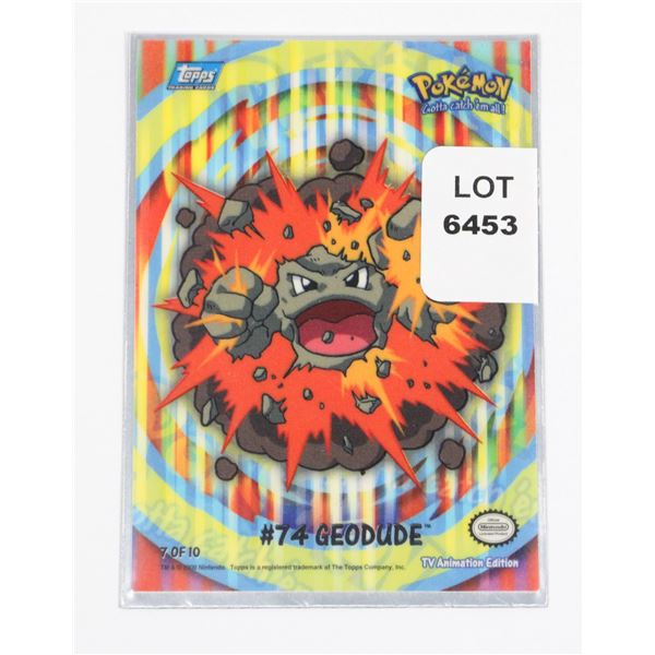 TOPPS POKEMON CARD