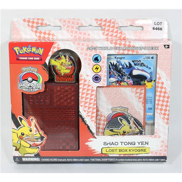 POKEMON TRADING CARD GAME 2023 WORLD CHAMPIONSHIPS