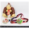 Image 1 : DONKEY KONG NINTENDO ACTION FIGURE SOLD WITH 2