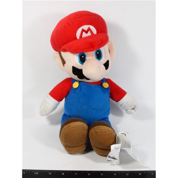 NINTENDO SUPER MARIO 16" PLUSH MARIO PILLOW DOLL