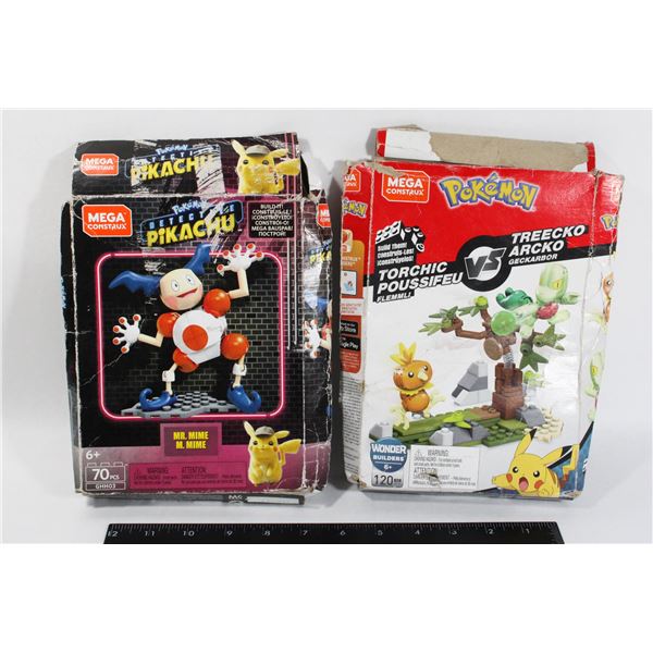 POKEMON MEGA CONSTRUXTORCHIC VS TREECKO AND