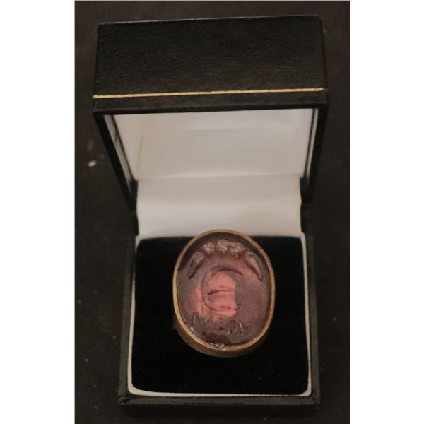 FRIGHT NIGHT 1 & 2 VAMPIRE KILLER RING WORN BY PETER VINCENT RODDY MCDOWALL 85 & 88