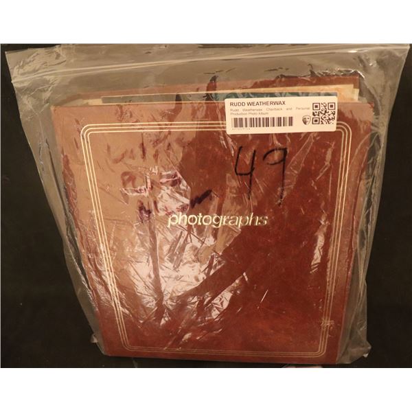 LASSIE CREATOR RUDD WEATHERWAX PRODUCTION SCRAP BOOK