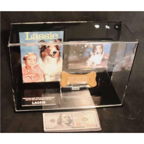 LASSIE HERO DOG BONE CHEW NICELY CASED WITH SCREEN SHOTS