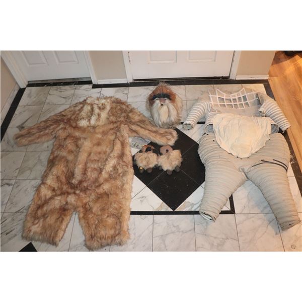 UNKNOWN FUR BIG FOOT SASQUATCH YETI COSTUME