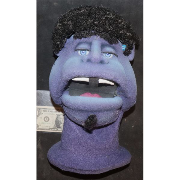 UNKNOWN MUPPET LIKE PUPPET HEAD WITH ELECTRONICS