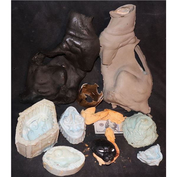 SABRINA THE TEENAGE WITCH SALEM SITTING UP BODY HEAD MOLDS