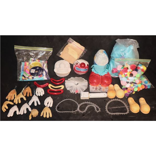 NO RESERVE EVIL CLOWN WITH A CHAINSAW PUPPET PARTS