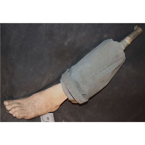 NO RESERVE UNKNOWN SILICONE SEVERED LEG CLEAN