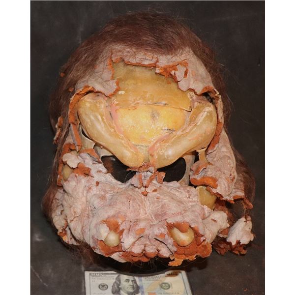 ERNEST SCARED STUPID TRANTOR THE TROLL SCREEEN USED HEAD