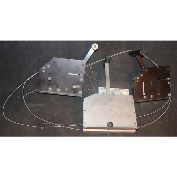 NO RESERVE PUPPETRY TRIGGERS SINGLE ACTION LOT OF 3