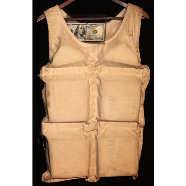 RAISE THE TITANIC SCREEN USED LIFE PRESERVER