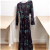 Image 1 : Maxi Green floral dress for women Size XXL
