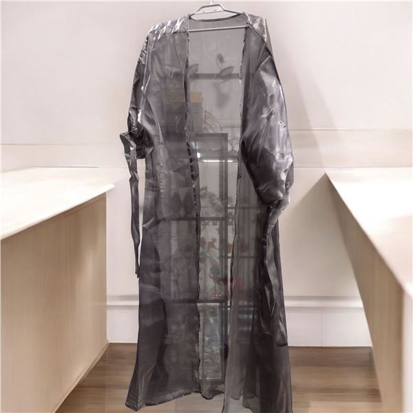 2 Grey Shrugs one short n one long see through Size M