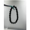 Image 3 : BRAND NEW 8 MM  BLACK TOURMALINE  BRACELET ELASTIC