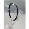 Image 1 : BRAND NEW 6 MM  FACETED BLACK TOURMALINE BRACELET