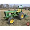 Image 2 : TRACTOR : JOHN DEERE 750 : 4WD : 3-Cylinder Diesel : c/w 6ft Mower