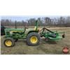 Image 38 : TRACTOR : JOHN DEERE 750 : 4WD : 3-Cylinder Diesel : c/w 6ft Mower