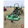 Image 6 : TRACTOR : JOHN DEERE 750 : 4WD : 3-Cylinder Diesel : c/w 6ft Mower