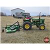 Image 8 : TRACTOR : JOHN DEERE 750 : 4WD : 3-Cylinder Diesel : c/w 6ft Mower