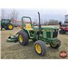 Image 9 : TRACTOR : JOHN DEERE 750 : 4WD : 3-Cylinder Diesel : c/w 6ft Mower