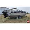 Image 3 : PONTOON BOAT & TRAILER : 2015 Princecraft Sportfisher 21 : Smarthauler Trailer : Mercury 115HP