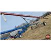 Image 1 : SAKUNDIAK Auger Model HD7-1200 BD (Red) : Electric Motor ~ 3 Phase : 7" x 40ft