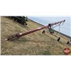 Image 2 : SAKUNDIAK Auger Model HD7-1200 BD (Red) : Electric Motor ~ 3 Phase : 7" x 40ft
