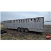 Image 18 : Stock Trailer : 2005 Forman ~ Wilson : 36ft : Gooseneck : Tri-Axle