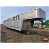 Image 4 : Stock Trailer : 2005 Forman ~ Wilson : 36ft : Gooseneck : Tri-Axle