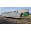 Image 5 : Stock Trailer : 2005 Forman ~ Wilson : 36ft : Gooseneck : Tri-Axle