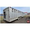 Image 7 : Stock Trailer : 2005 Forman ~ Wilson : 36ft : Gooseneck : Tri-Axle
