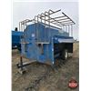 Image 1 : Portable Cattle Feeder "Lewis Cattle Oilers" (Blue)