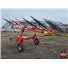 Image 12 : KUHN SPEEDRAKE : SR 112 GII (Orange) : 12 Wheel V Rake