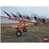 Image 13 : KUHN SPEEDRAKE : SR 112 GII (Orange) : 12 Wheel V Rake