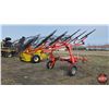 Image 6 : KUHN SPEEDRAKE : SR 112 GII (Orange) : 12 Wheel V Rake