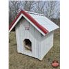 Image 2 : Insulated Dog House : Metal Clad (75"H x 72"W x 74"D)