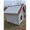 Image 5 : Insulated Dog House : Metal Clad (75"H x 72"W x 74"D)