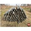 Image 2 : Pressure Treated 6ft Fence Posts (Bundle of 95) (4")