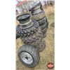 Image 1 : ATV Tire / Rims from Honda Quads (17 Tires / 10 Rims) (All Rims 12")