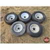 Image 1 : Trailer Tires/Rims (5 Together) : 20.5 x 8.0 - 10