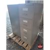 Image 3 : PALLET LOT : File Cabinets (3) (Tallest Measures: 52"H)