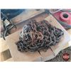 Image 8 : PALLET LOT: 12v Air Compressor; Sign ; Traffic Cone; Flares; Extension Cords; etc